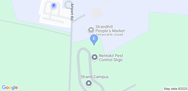 Map to EALAÍN KARATE DOJO
